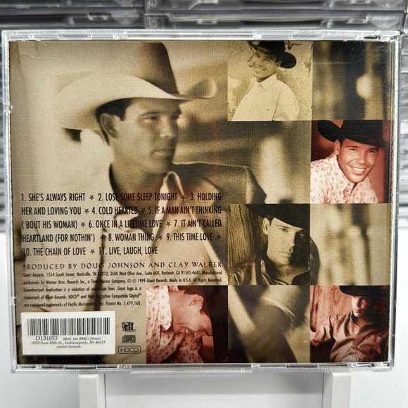 Clay Walker - Live, Laugh, Love on CD - Picture 3 of 5